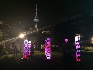 Light Show in Auckland