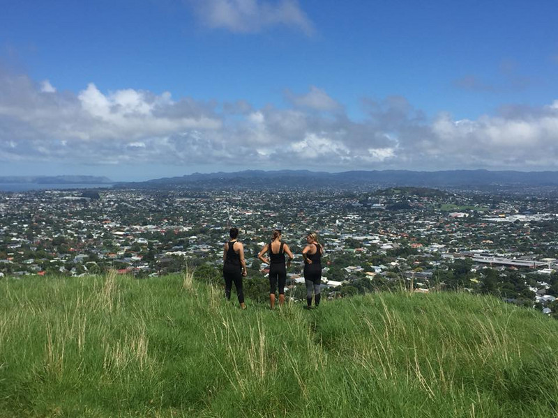 View of Auckland from Mt. Eden