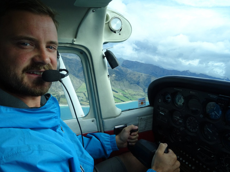 Flying in Wanaka