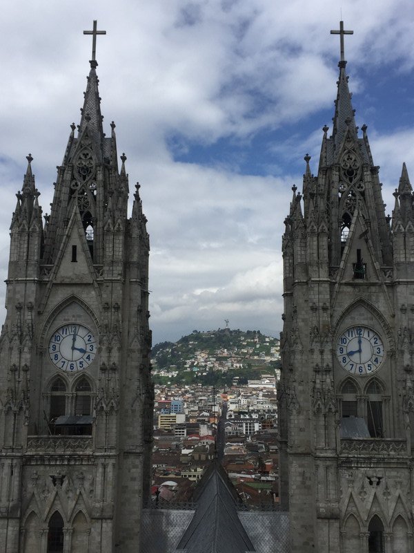View from Basílica del Voto Nacional
