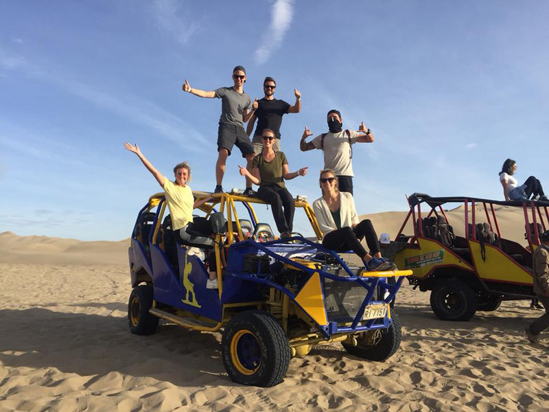 Sand buggy in Huacachina