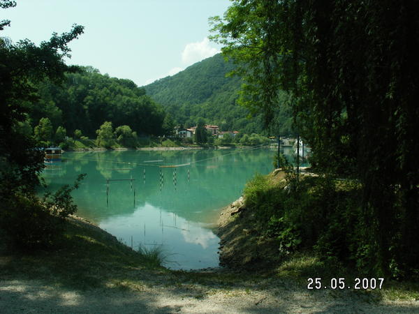 Lake at Tolmin
