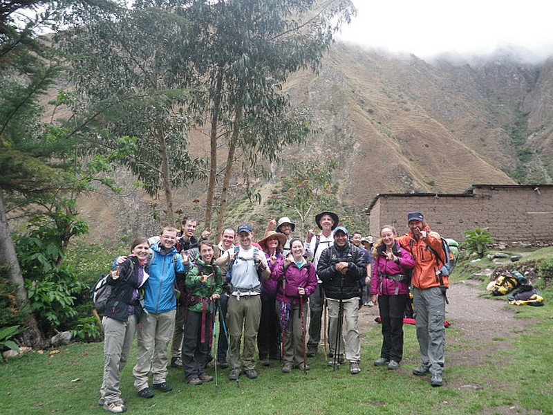 Getting ready to leave the morning of Day 2