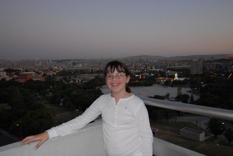 Kate adorning the Ankara skyline