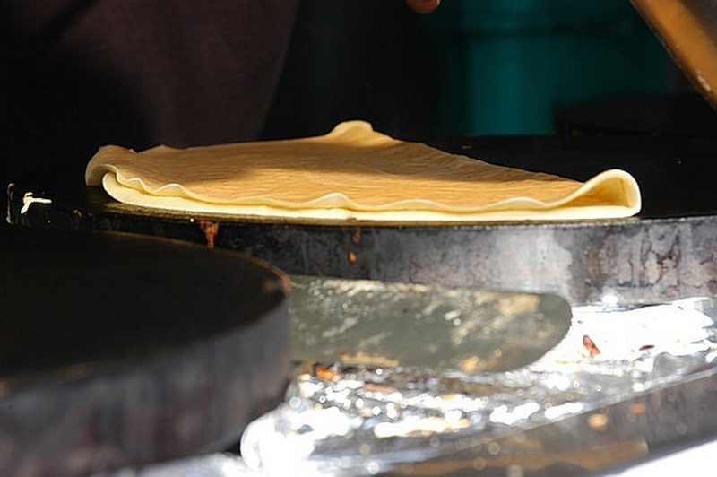 Crepes on the street