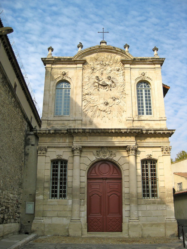 Front entrance to Chapel of Penitents d&#39;noir