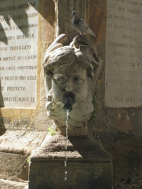 One of Aix&#39;s many fountains