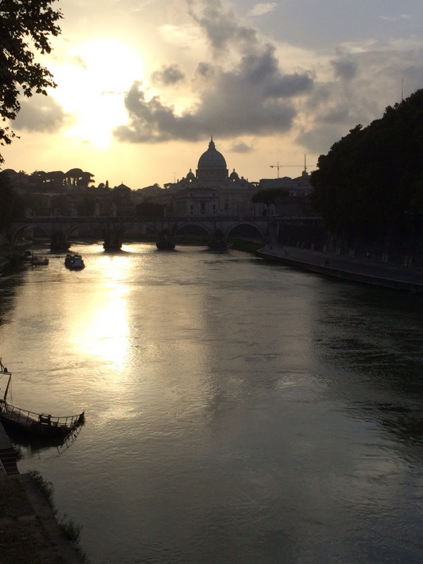 Vatican before sunset
