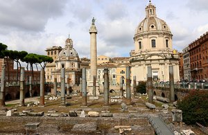 Trajan&#39;s Column &amp; Forum plus gorgeous duomos