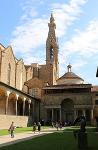 Santa Croce interior courtyard