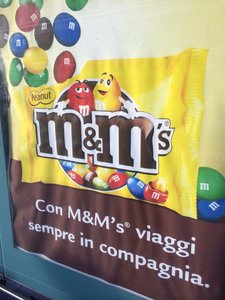 L has to leave tomorrow, but I told her that all I need is a bag of M&amp;M&#39;s for a companion on my travels