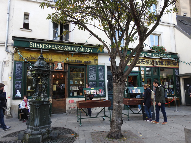 Famous Paris bookstore