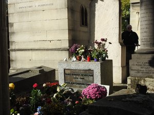 Jim Morrison's grave 