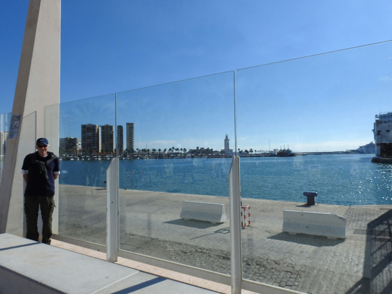 Malaga waterfront and promenade