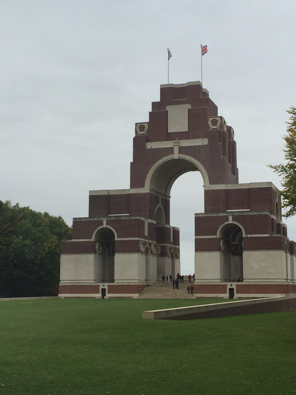 Thiepval Monument to the Missing Soldiers