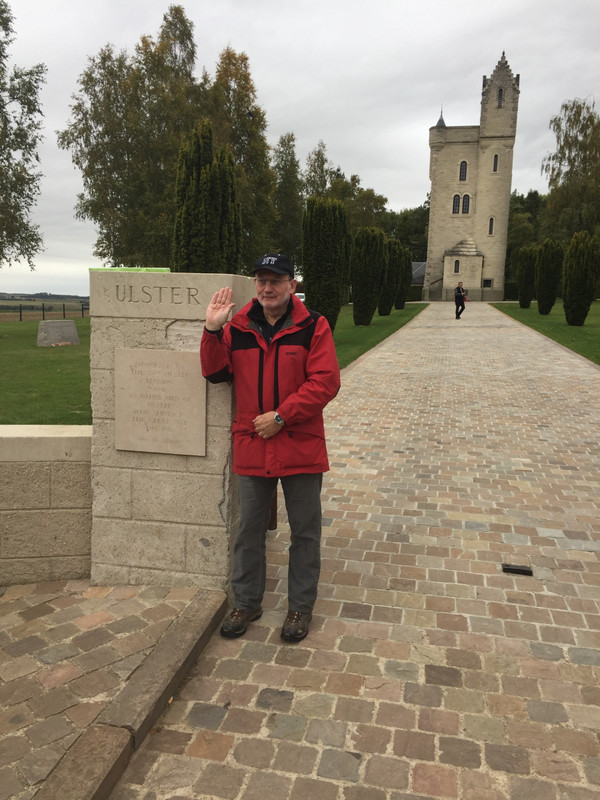 Brian at the Ulster Tower