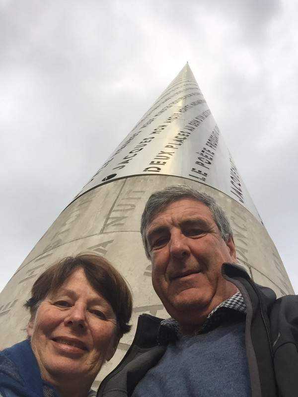 J&M at the Welcoming Tower in Valenciennes