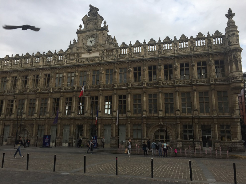 Valenciennes Town Hall facade