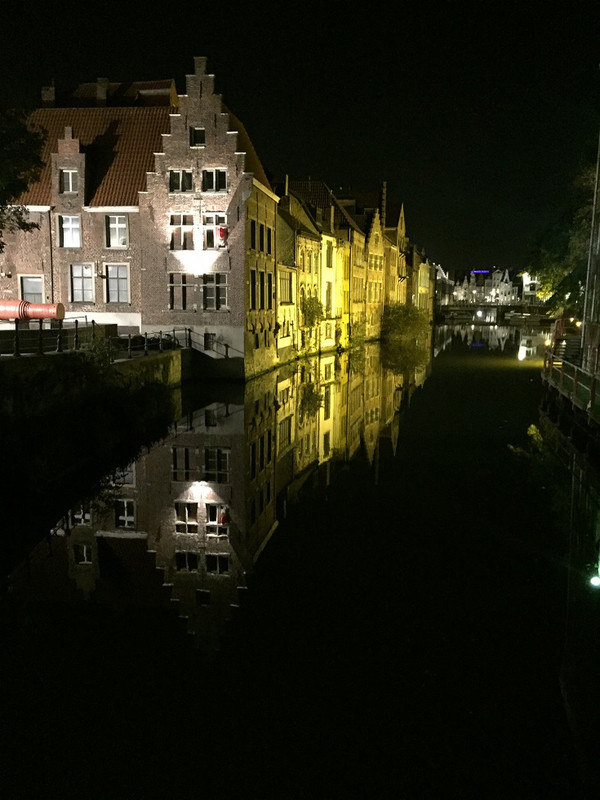 A canal in Ghent