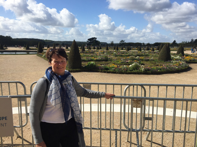 Jenny and her beloved French Gardens