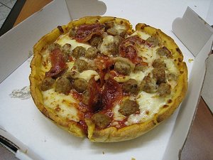 Evil Pizza, Tasted Like Shit and Gave Me the Shits