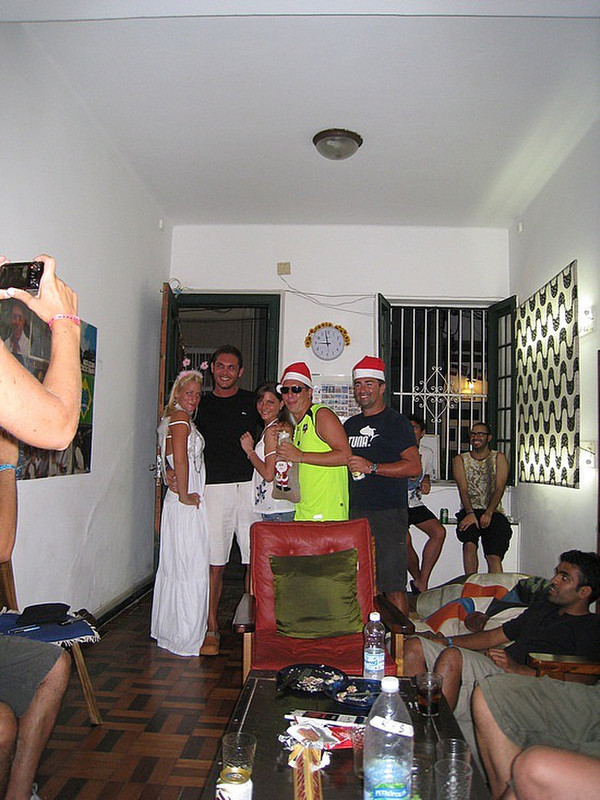 Santa Came to Rio For a Visit ...