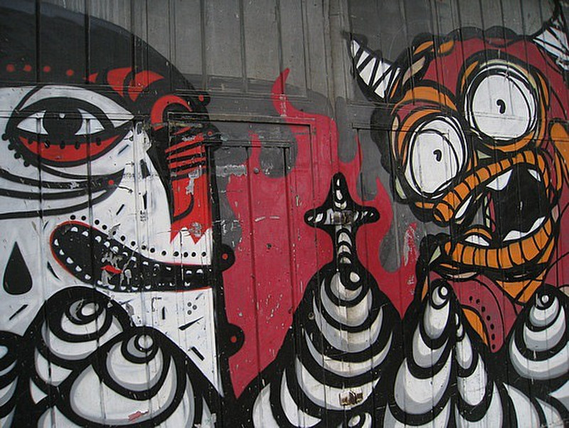 Graffiti Heading Into Lapa