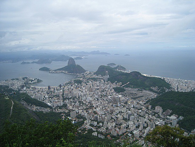 View From Christ, Sugarloaf in the Distance