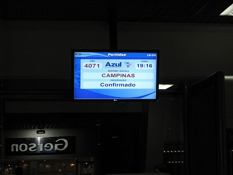Ready to Board the Flight to Fortaleza ...