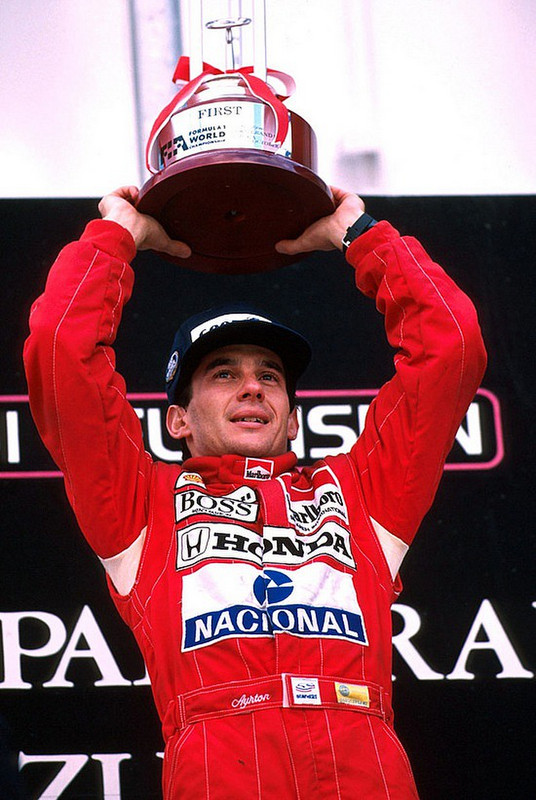 Ayrton Senna, Three Time Formula One World Champ