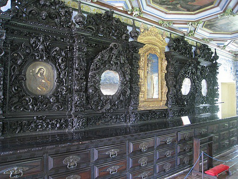 Intricate Wood Carving, Brazilian Baroque Style
