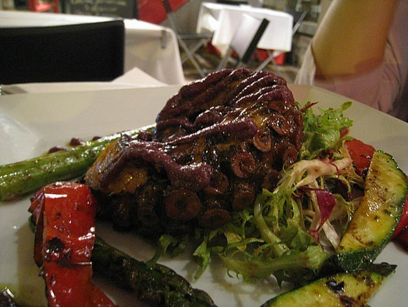 Grilled Baby Octopus ... 