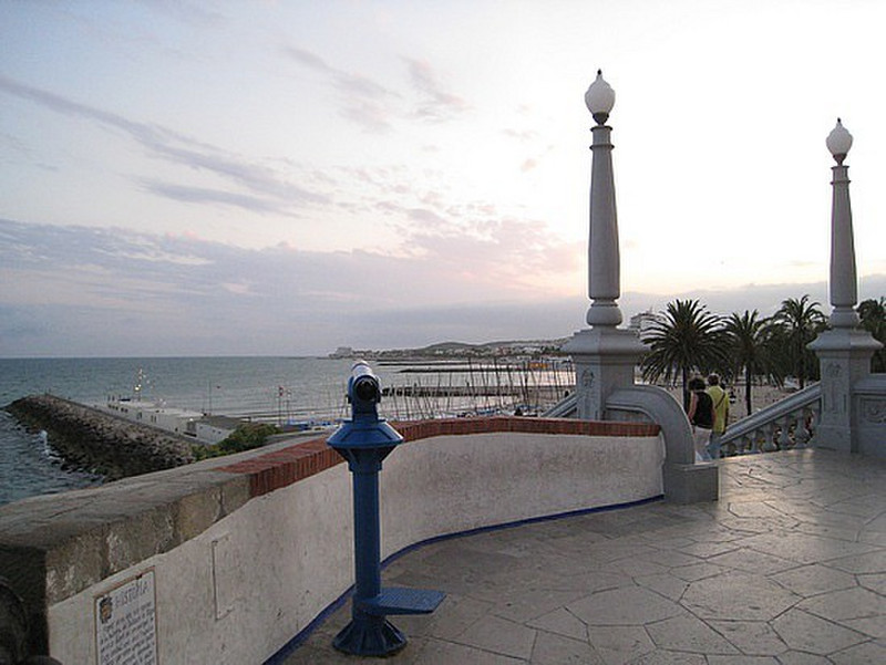 Beautiful Oceanfront Promenade in Sitges