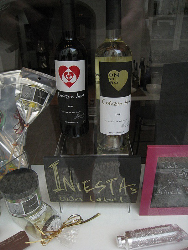 World Cup Hero Andres Iniesta&#39;s Wine Label ...