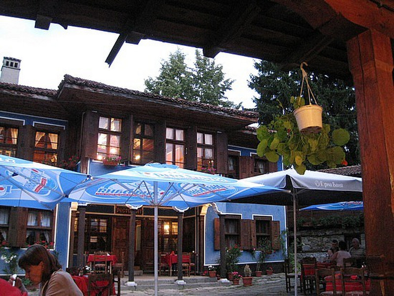 Courtyard of Restaurant Diyado Liben