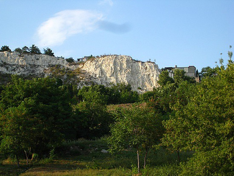 Chalky White Cliffs Above Balchik