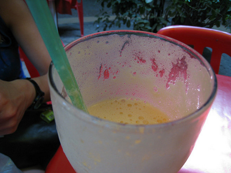 Amazing Passion Fruit Juice w/ Milk ...