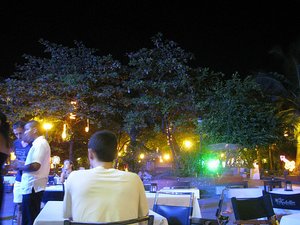Cartagena&#39;s Plaza Fernandez de Madrid By Night