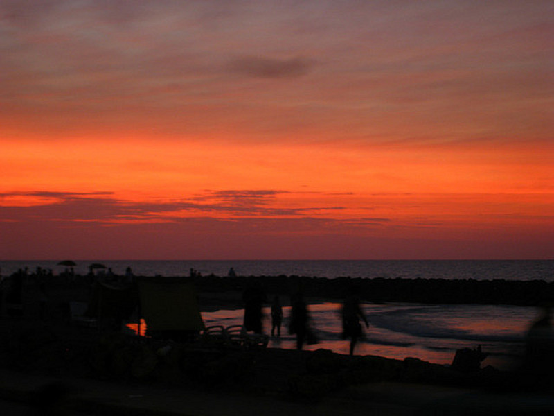 Sunset Over Bocagrande
