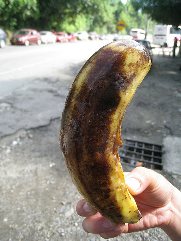 Banana Battered By the Accident ...