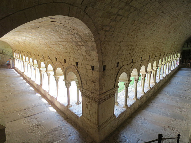 Cloisters of Girona&#39;s Cathedral