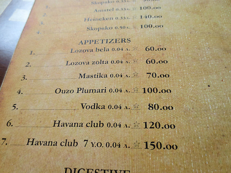 Vodka as an Appetizer???