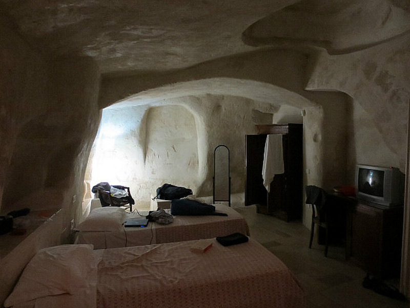 My Batcave in Matera ...