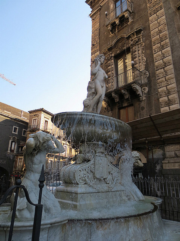 Cool Fountain in the Piazza ...