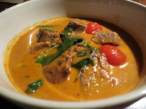 Red Lamb Curry at Busaba Eathai ...
