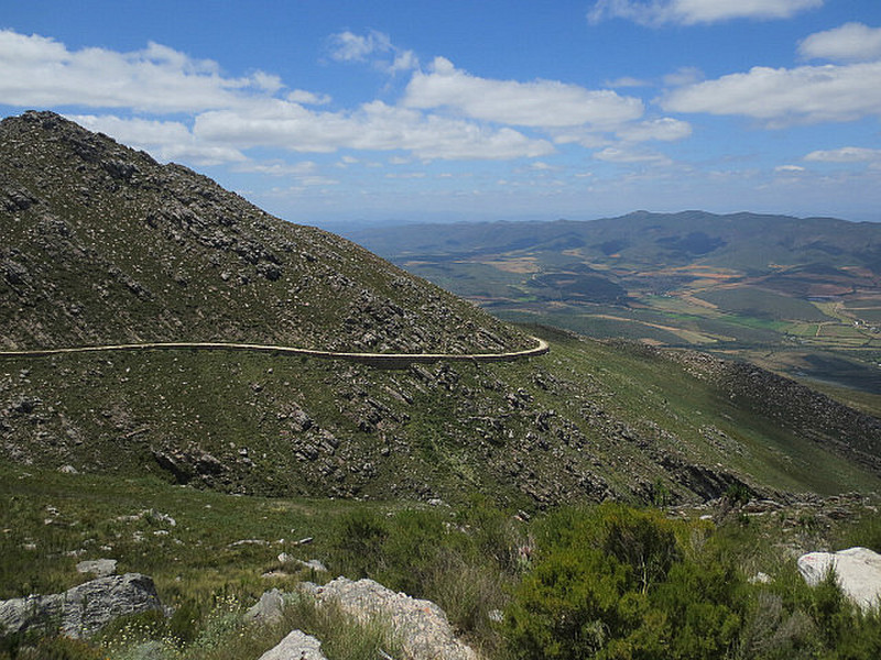 The Long Road up the Swartberg