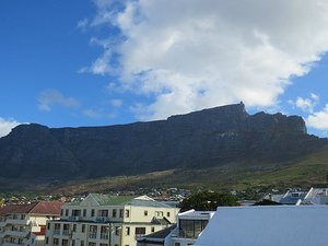 View of Table Mountain From Our Guesthouse