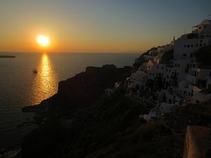 Sunset Over the Aegean