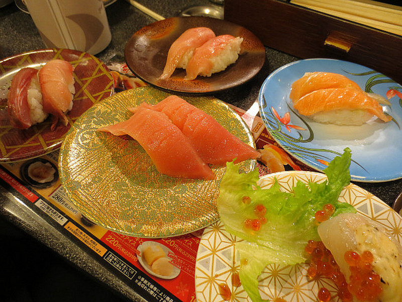 First Taste of Tokyo Sushi ...
