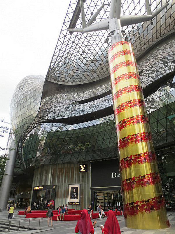 Futuristic Architecture At ION Mall